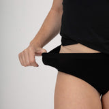 Comfort Classic Seamless Full Brief (Womens) - Black