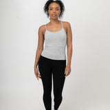 Comfort Classic Seamless Cami (Womens) - Heather Grey