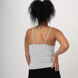 Comfort Classic Seamless Cami (Womens) - Heather Grey