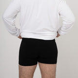 Comfort Classic Seamless Boxer Brief (Mens) - Black