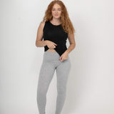 Comfort Classic Seamless Full Legging (Womens) - Grey Heather