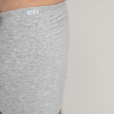 Comfort Classic Seamless Boxer Brief (Mens) - Grey Heather