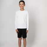 Comfort Classic Long Sleeve T-Shirt (Kids) - White