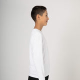 Comfort Classic Long Sleeve T-Shirt (Kids) - White