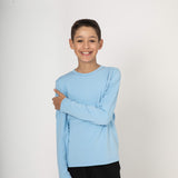 Comfort Classic Long Sleeve T-Shirt (Kids) - Powder Blue