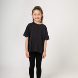 Comfort Classic Seamless Full Legging (Kids) - Black