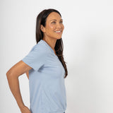 Anti Flush T-Shirt (Womens) - Powder Blue