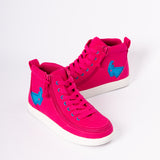 DR II High Top (Toddler) - Pink/Blue Light Ups