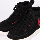 DR II High Top (Toddler) - Black/Red Light Ups