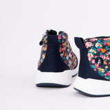 Goat High Top (Kids) - Navy Floral