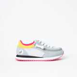 Jogger (Kids) - Grey/Pink/Yellow