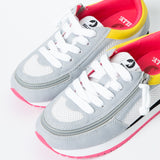 Jogger (Kids) - Grey/Pink/Yellow