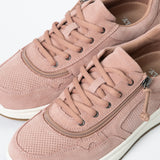 Comfort Jogger (Women) - Blush Suede