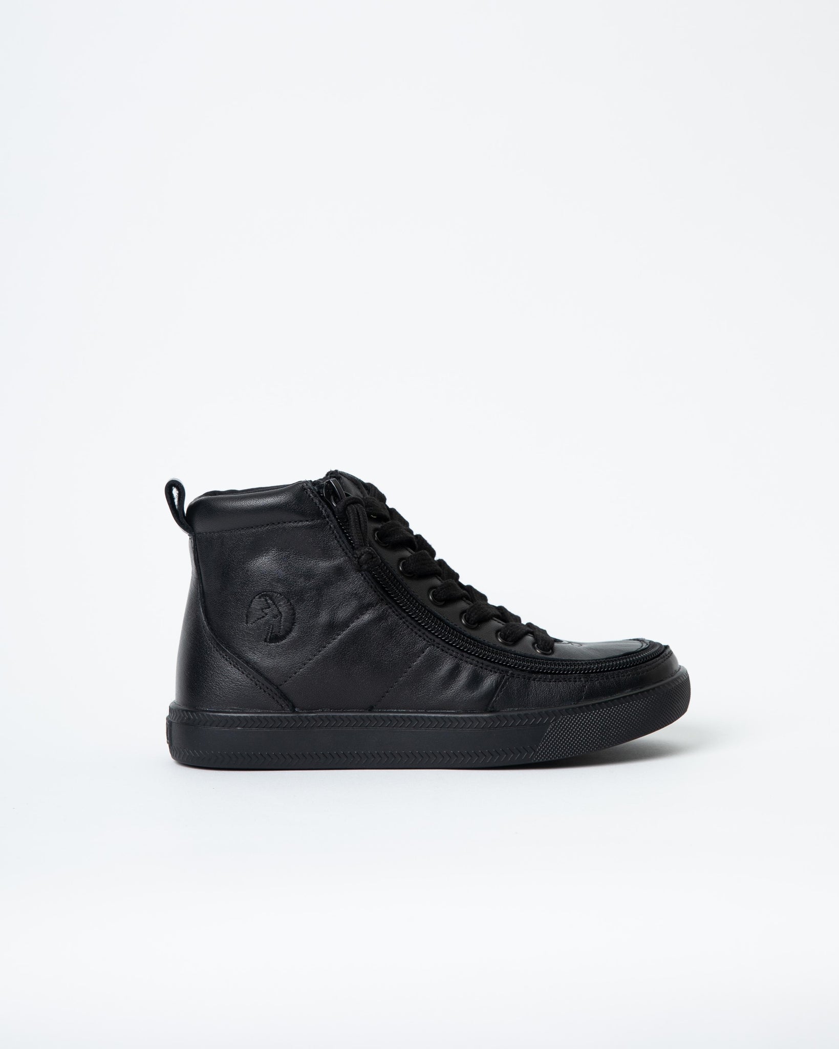 Classic High Top (Toddler) - Black to the Floor Leather