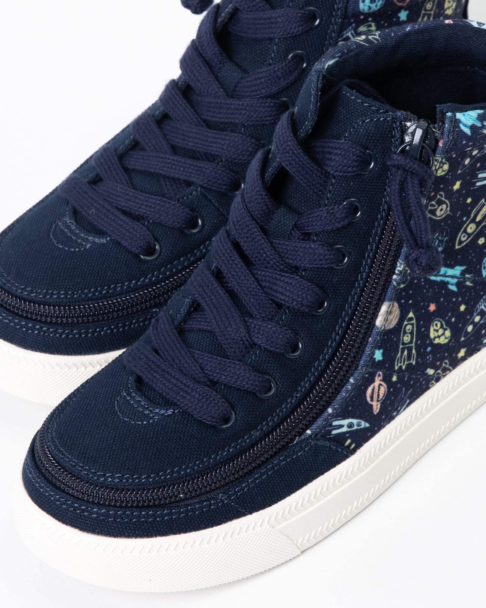 Classic High Top (Kids) - Navy Space
