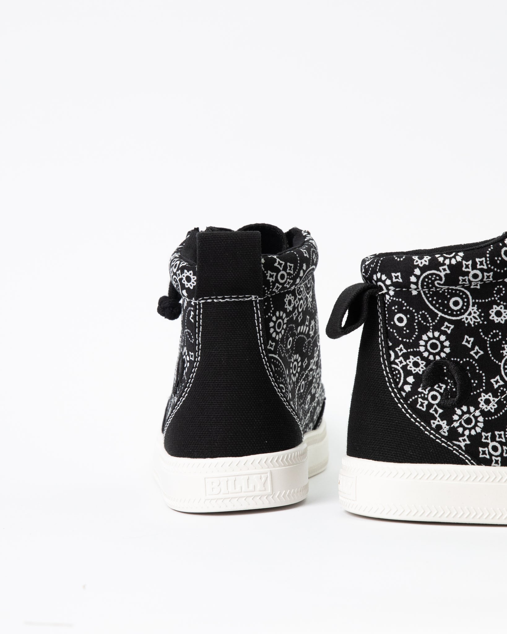 Classic High Top (Toddler) - Black Paisley