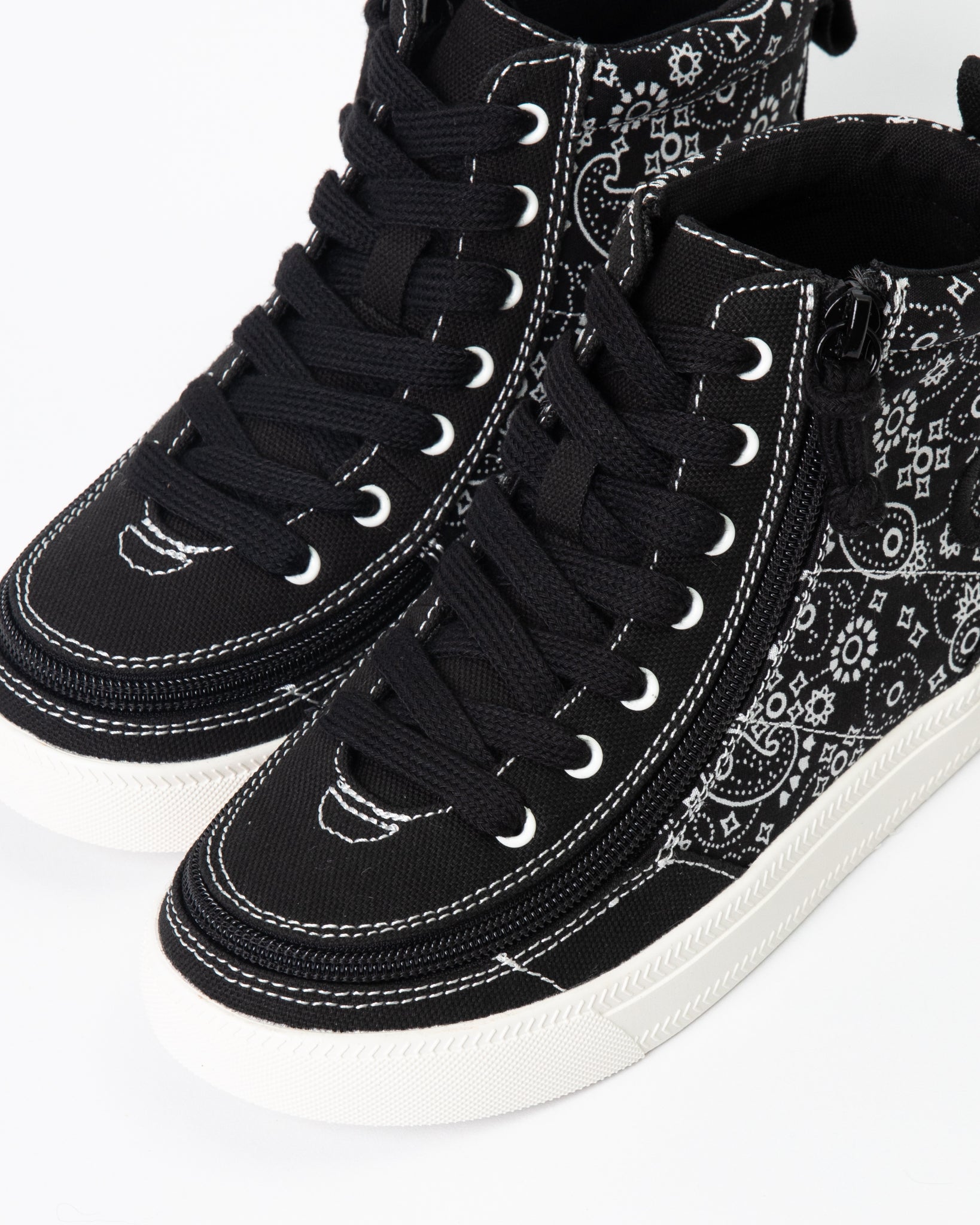 Classic High Top (Toddler) - Black Paisley