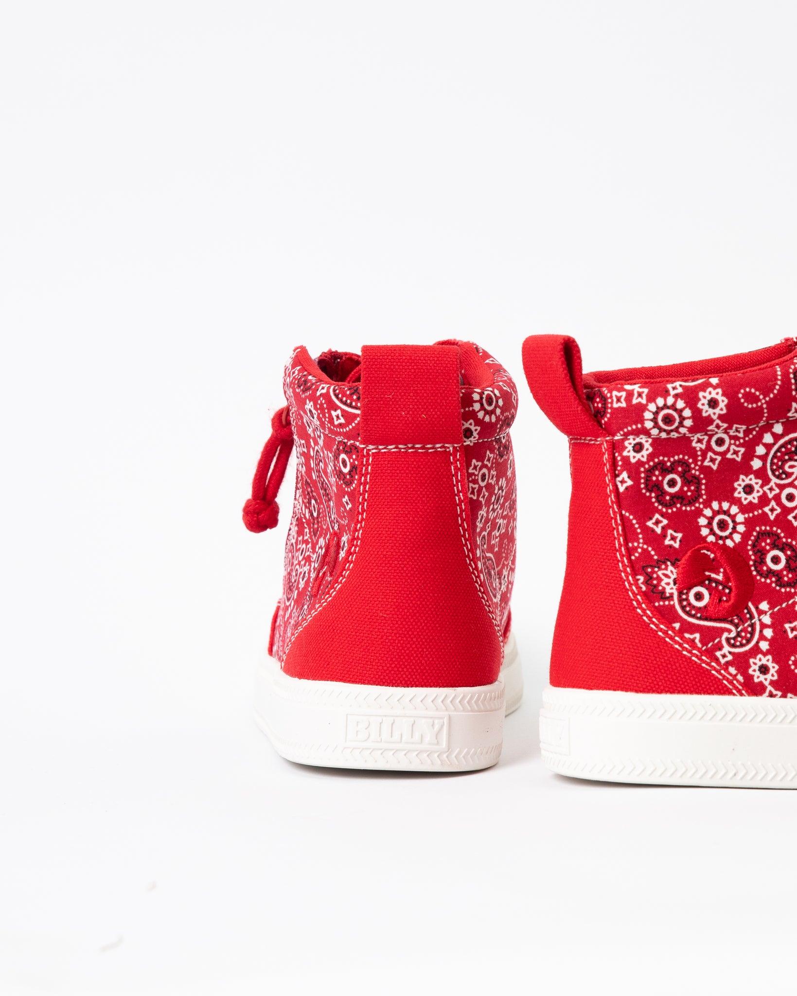 Classic High Top (Toddler) - Red Paisley