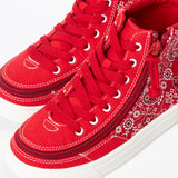 Classic High Top (Toddler) - Red Paisley