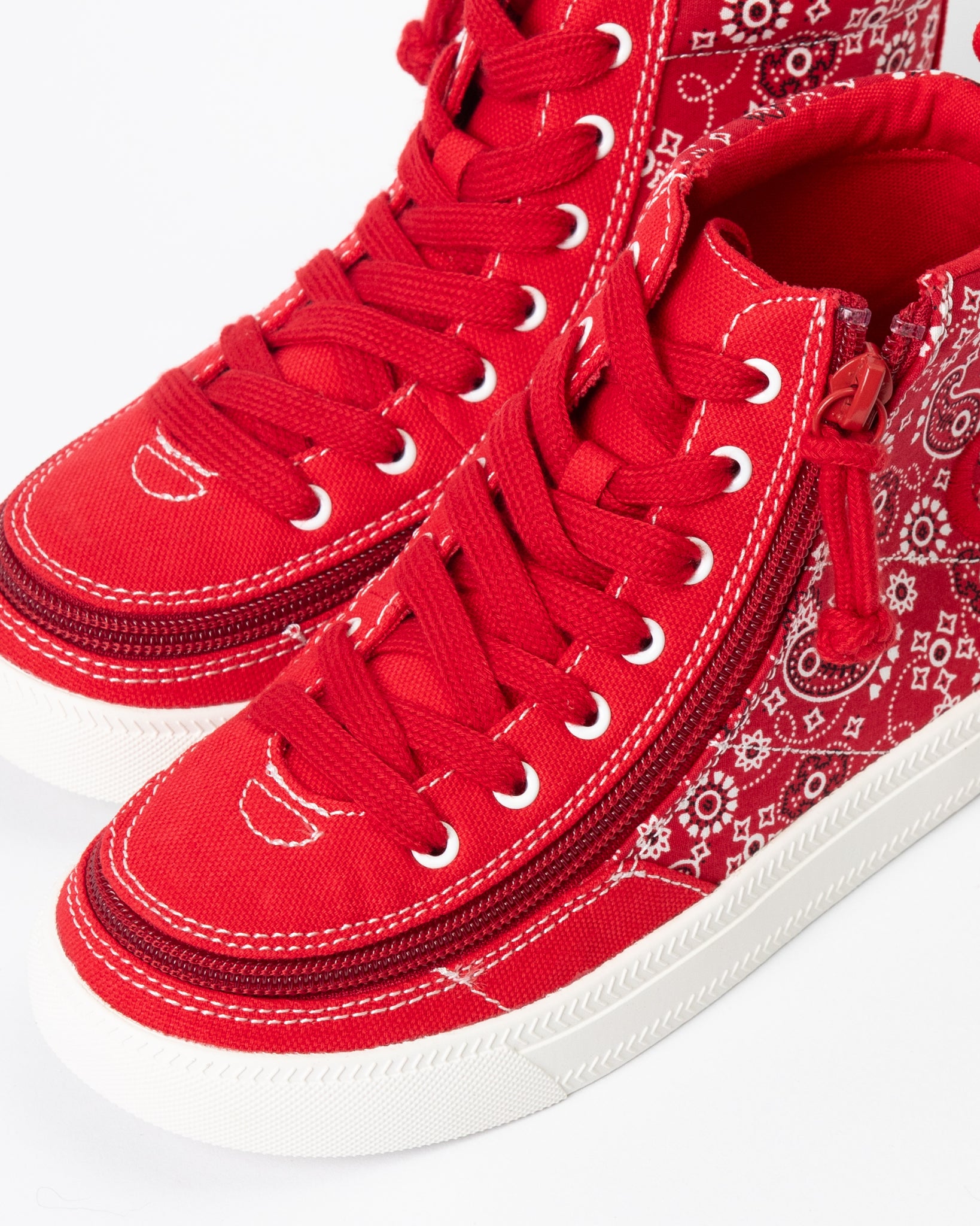 Classic High Top (Toddler) - Red Paisley