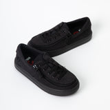 Low Rise Sneaker (Toddler) - Black to the Floor