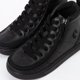 Classic High Top (Kids) - Black to the Floor Leather