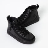 Classic High Top (Kids) - Black to the Floor Leather