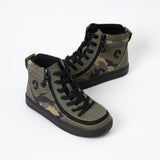 Street High Top (Kids) - Olive Camo