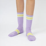 Active Crew Seamless Feel Sock (Adults) - Lilac Breeze