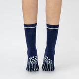 Grip Crew Seamless Feel Sock (Adults) - Midnight Blue