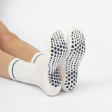 Grip Crew Seamless Feel Sock (Adults) - Cloud