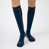 Compression Knee-High Sock (Adults) - Sea Blue