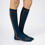 Compression Knee-High Sock (Adults) - Sea Blue