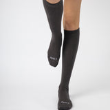 Everyday Knee-High Seamless Feel Sock 4 Pack (Adults) - Charcoal