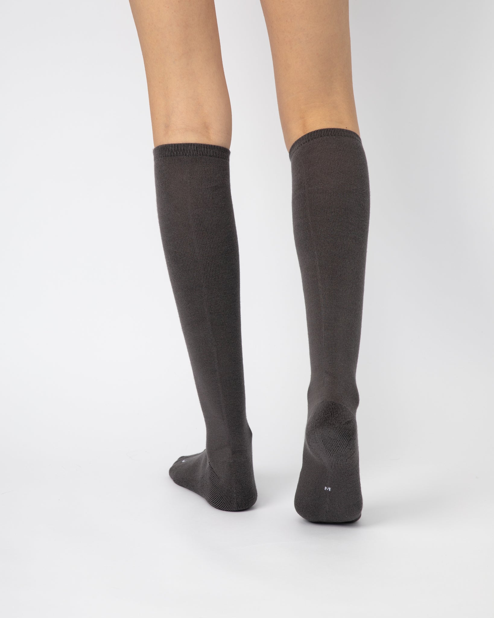 Everyday Knee-High Seamless Feel Sock (Adults) - Charcoal