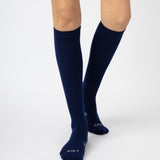 Everyday Knee-High Seamless Feel Sock 4 Pack (Adults) - Midnight Blue