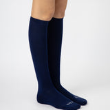 Everyday Knee-High Seamless Feel Sock 4 Pack (Adults) - Midnight Blue