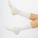 Grip Crew Seamless Feel Sock (Adults) - Fog