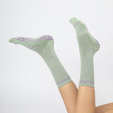 Grip Crew Seamless Feel Sock (Adults) - Sage