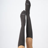 Everyday Knee-High Seamless Feel Sock 4 Pack (Adults) - Charcoal