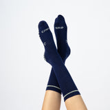 Grip Crew Seamless Feel Sock (Adults) - Midnight Blue