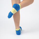 Active Ankle Seamless Feel Socks (Kids) - Marine Blue