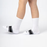 Active Crew Seamless Feel Socks (Kids) - White