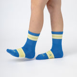 Active Crew Seamless Feel Socks (Kids) - Marine Blue