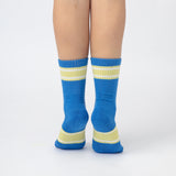 Active Crew Seamless Feel Socks (Kids) - Marine Blue