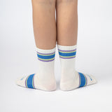 Active Crew Seamless Feel Socks (Kids) - Marshmallow