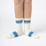 Active Crew Seamless Feel Socks (Kids) - Marshmallow