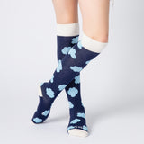 Everyday Knee-High Seamless Feel Socks 4 Pack (Kids) - Cloud Multi