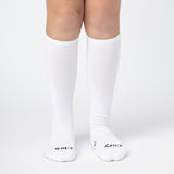 Everyday Knee-High Seamless Feel Socks (Kids) - White