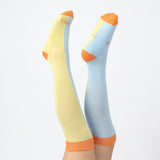 Everyday Knee-High Seamless Feel Socks 4 Pack (Kids) - Sunrise Colourblock Multi